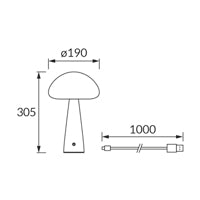 Ideus Pine Table Lamp