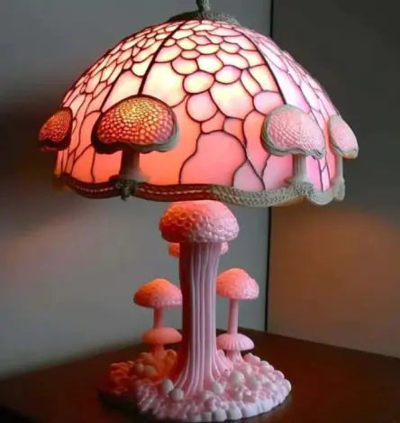 Lampes décoratives champignon couleur magique