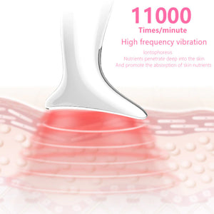 Skin Rejuvenation EMS LED Photon Therapy Neck Massager- USB Charging