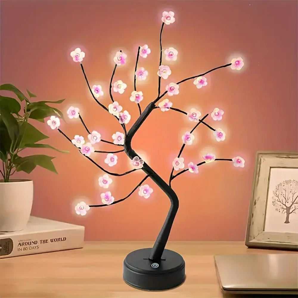 Table Tree Night Light Desktop Tree LED Lamp Light Decoration