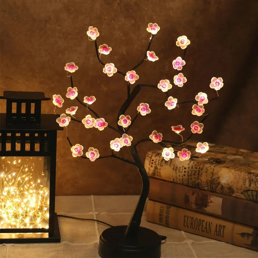 Table Tree Night Light Desktop Tree LED Lamp Light Decoration