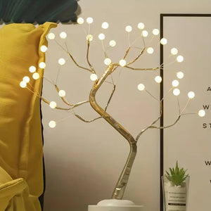 Table Tree Night Light Desktop Tree LED Lamp Light Decoration