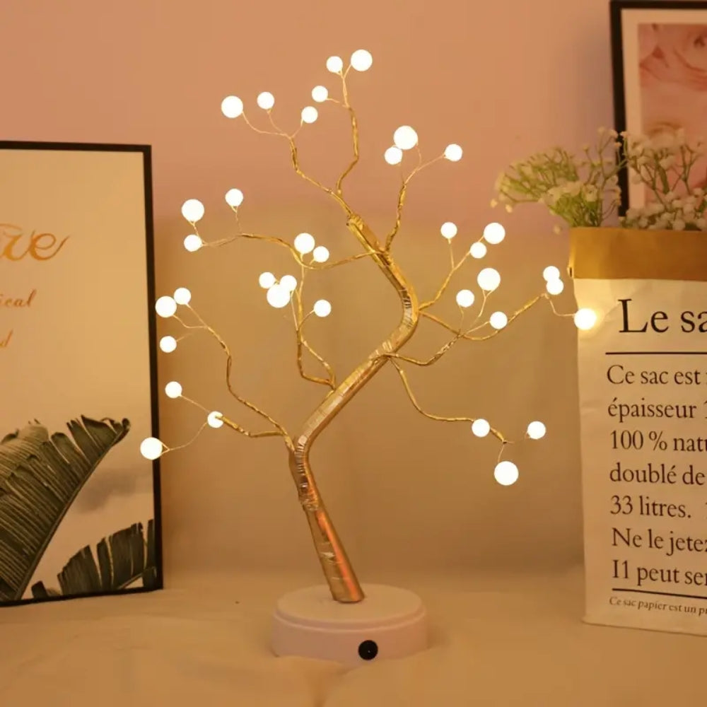 Table Tree Night Light Desktop Tree LED Lamp Light Decoration