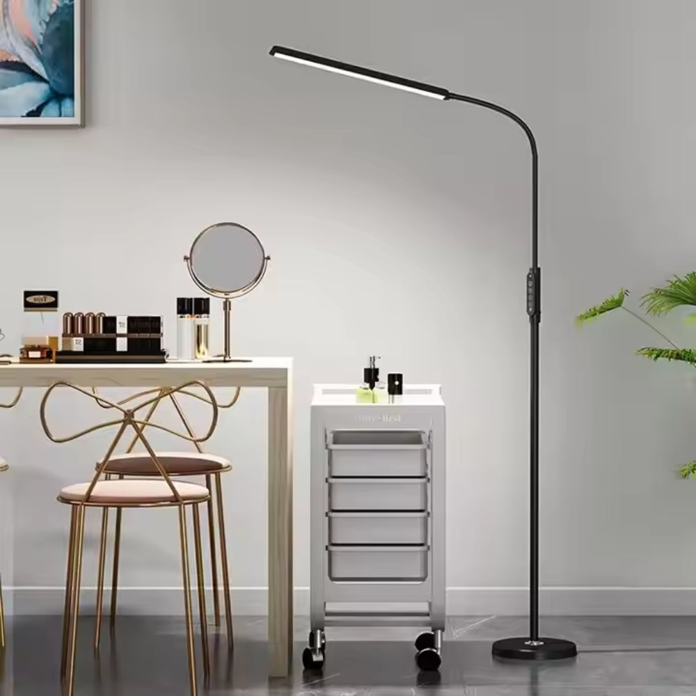 LED Floor Lamp Dimmable Floor Standing Light Adjustable Gooseneck Night Light