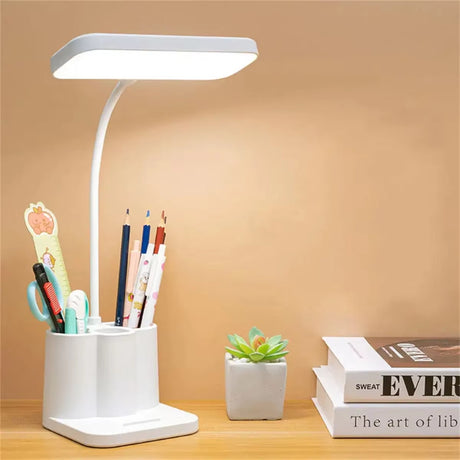 USB LED Table Lamp 3 Colors Reading Lamp Night Light