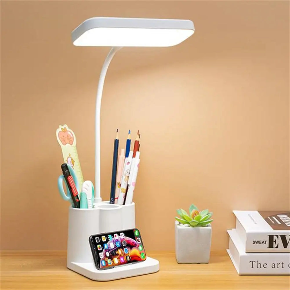 USB LED Table Lamp 3 Colors Reading Lamp Night Light