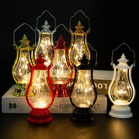 Led Retro Small Oil Lamp Multicolor Interior Decorative Desk Lamp