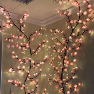 USB Powered Cherry Blossom Branch Lights 96LEDs String Lights