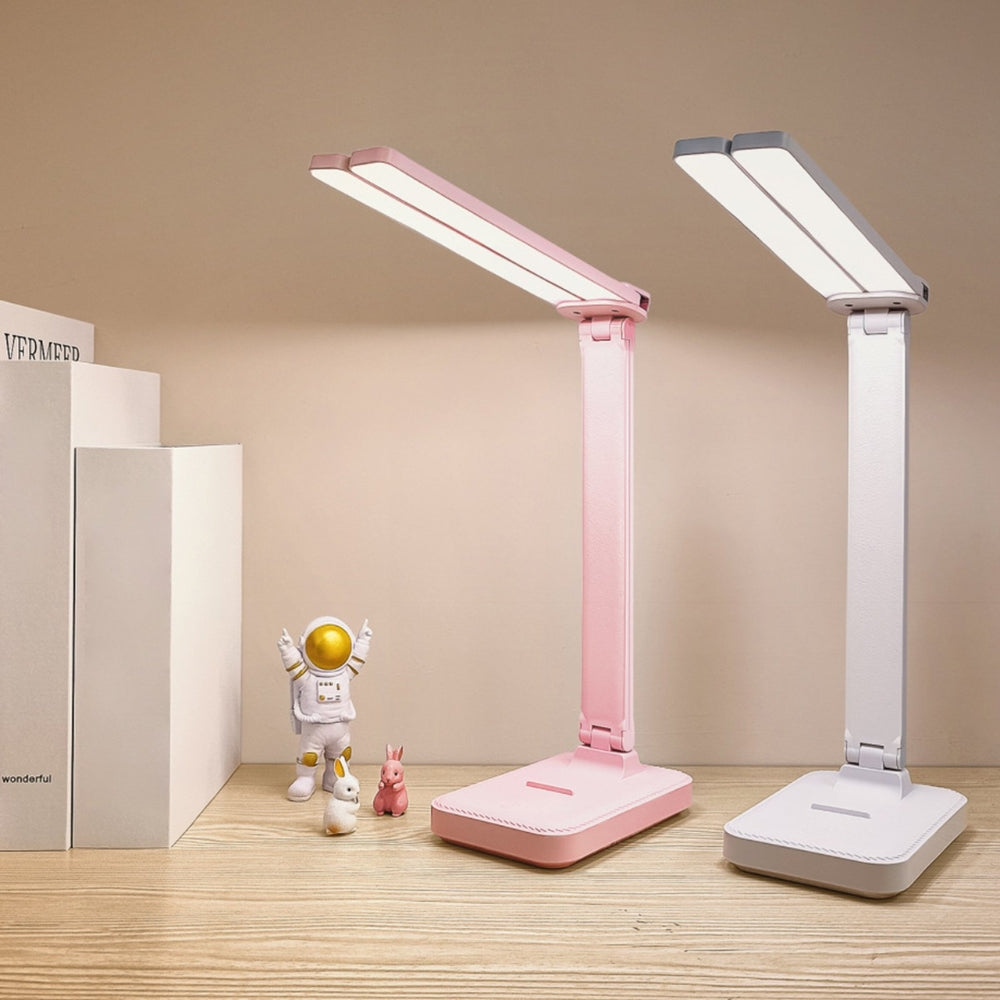 LED Desk Lamp 3 Levels Dimmable Touch Night Light Foldable Table Lamp