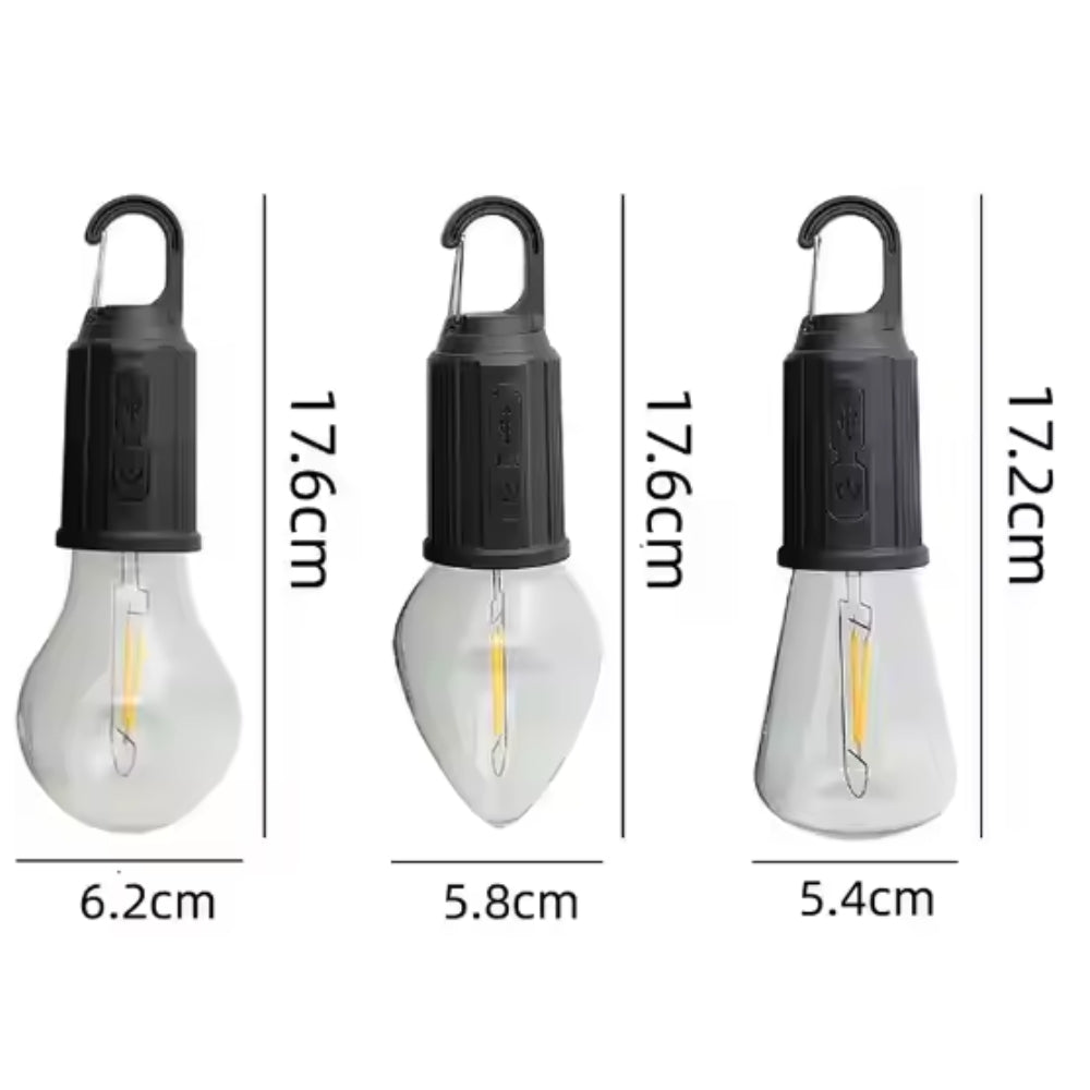 Outdoor USB Rechargeable LED Lamp Bulb Light