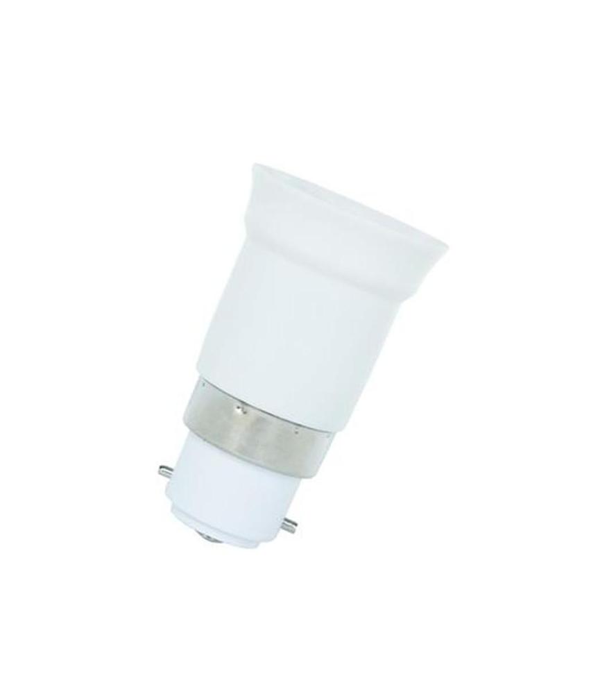 Adaptor Lampholder from E27, G24, G9, B22d, E14, G4, G6, GU10, Ba15d, MR8, MR11, MR16