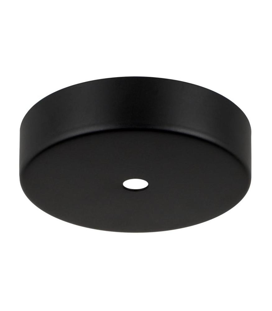 Ceiling Cup Metall schwarz Kordelgriff