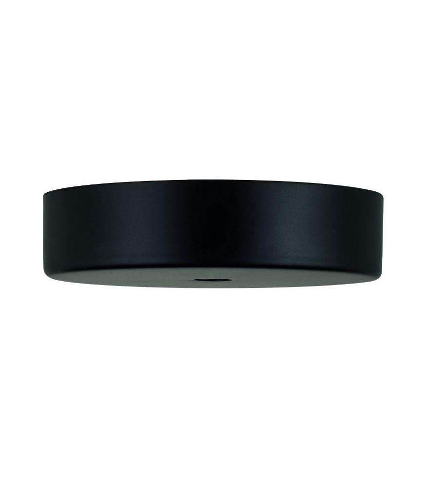 Ceiling Cup Metall schwarz Kordelgriff