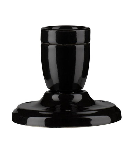 Decorative surface mounted lampholder E27 porcelain