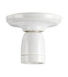 Decorative surface mounted lampholder E27 porcelain