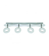 Lustre en chrome LED DONAT