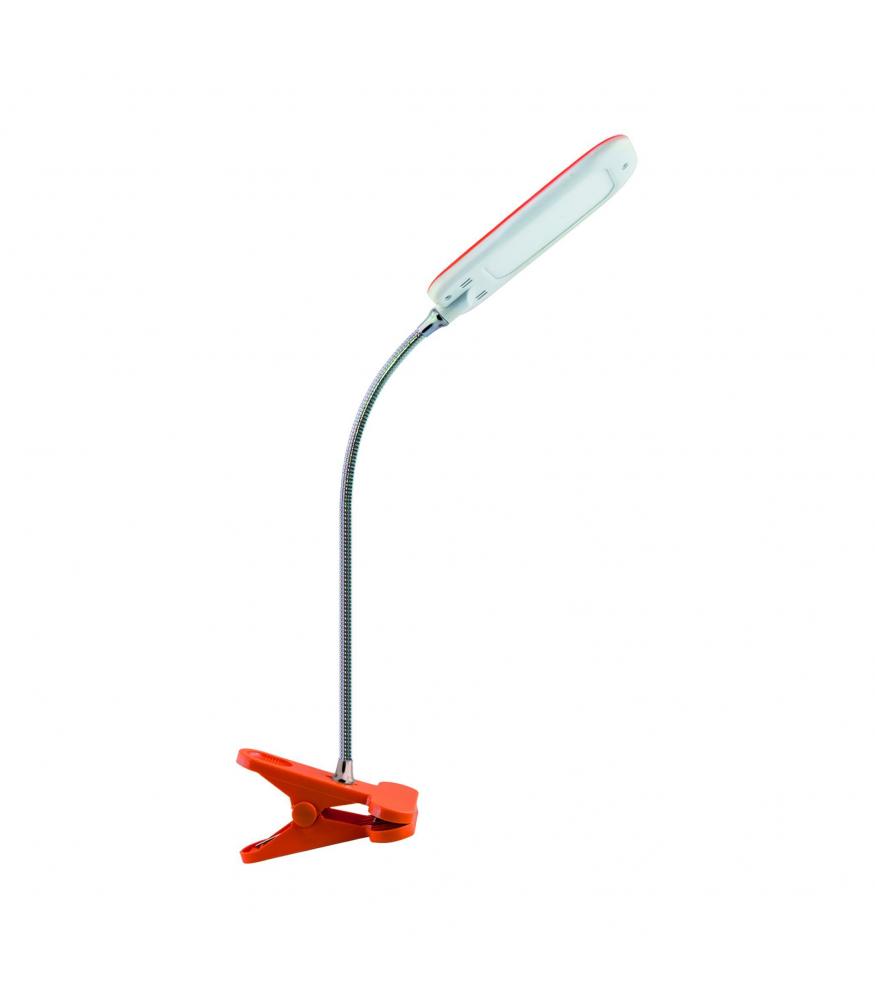 LED DORI in verspielten Farben Orange, Clip-on