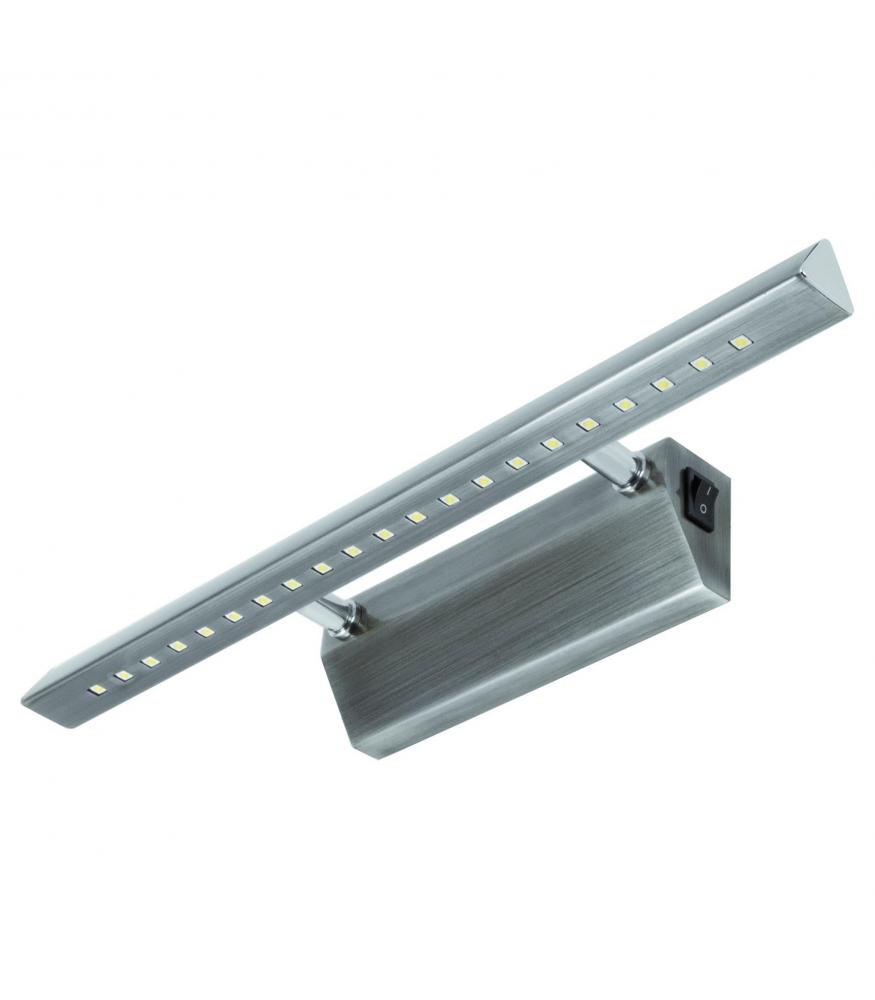 LED RITON 4W/mat chrome NW (pour œuvres d'art, peintures)