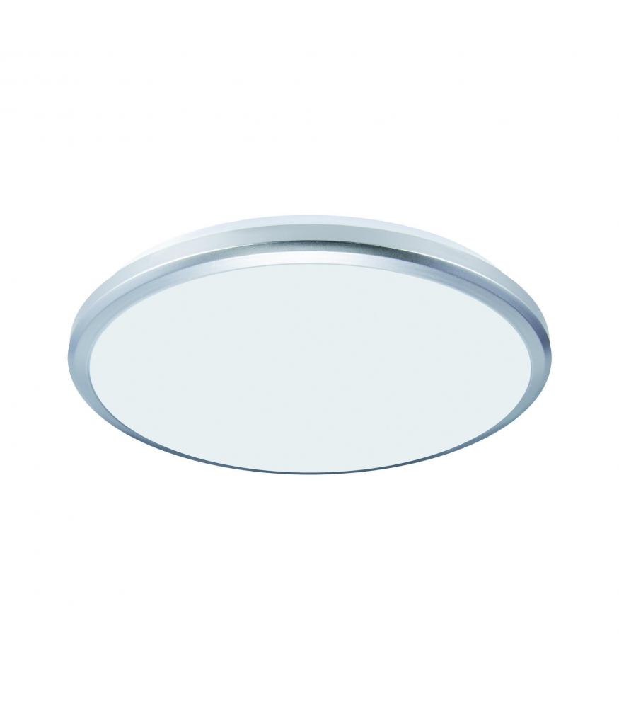 LED PLANAR 24W NW silber, staubdicht, wasserdicht