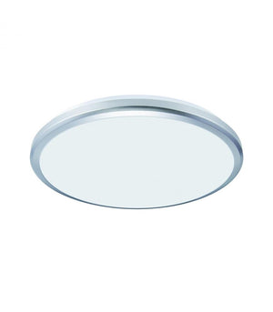 LED PLANAR 24W NW silber, staubdicht, wasserdicht