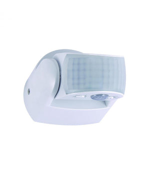 Motion sensor PATROL 2xPIR 1200W white