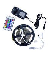 LED Strip 21,6W LATE 90 RGB 3 meter, 220V mains & remote, waterproof IP65