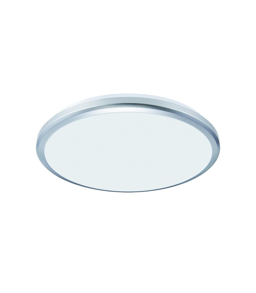 LED PLANAR 18W NW silber, staubdicht, wasserdicht