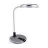 LED desk lamp PLATON silver
