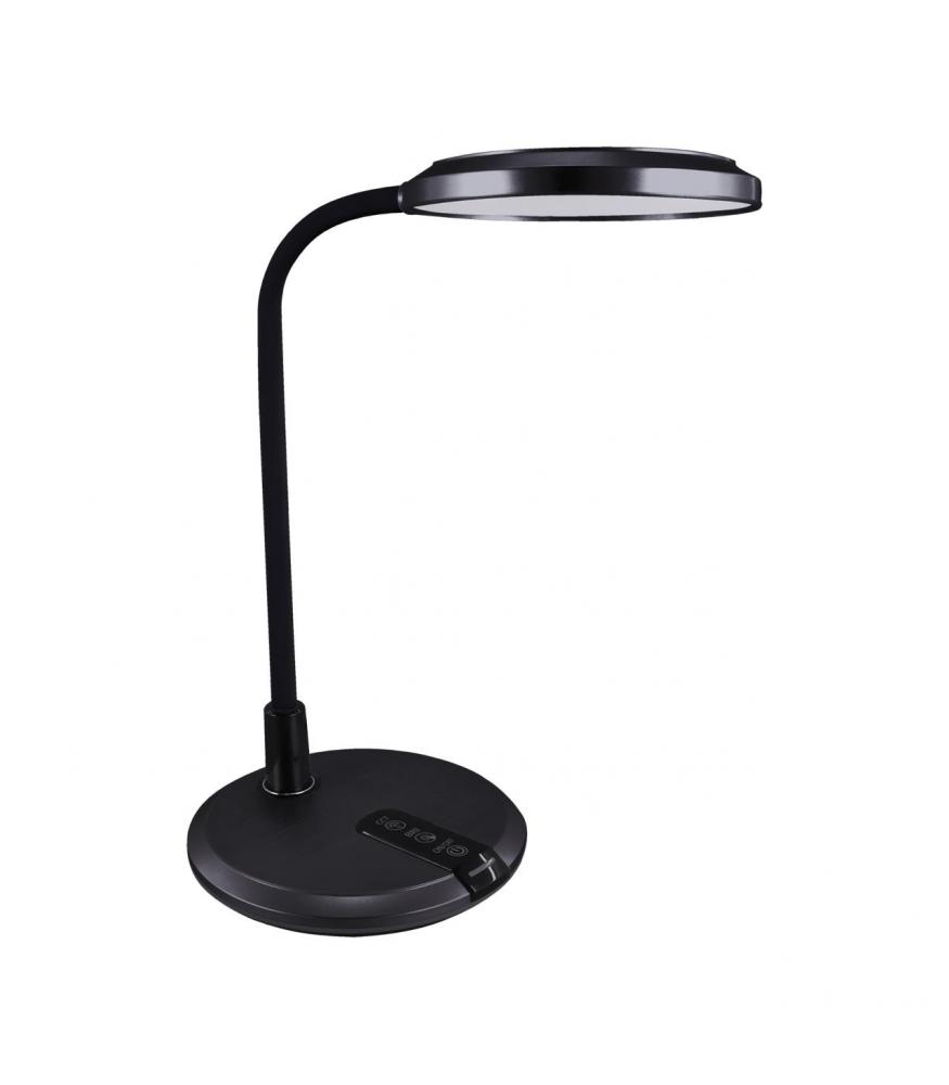 LED desk lamp PLATON black