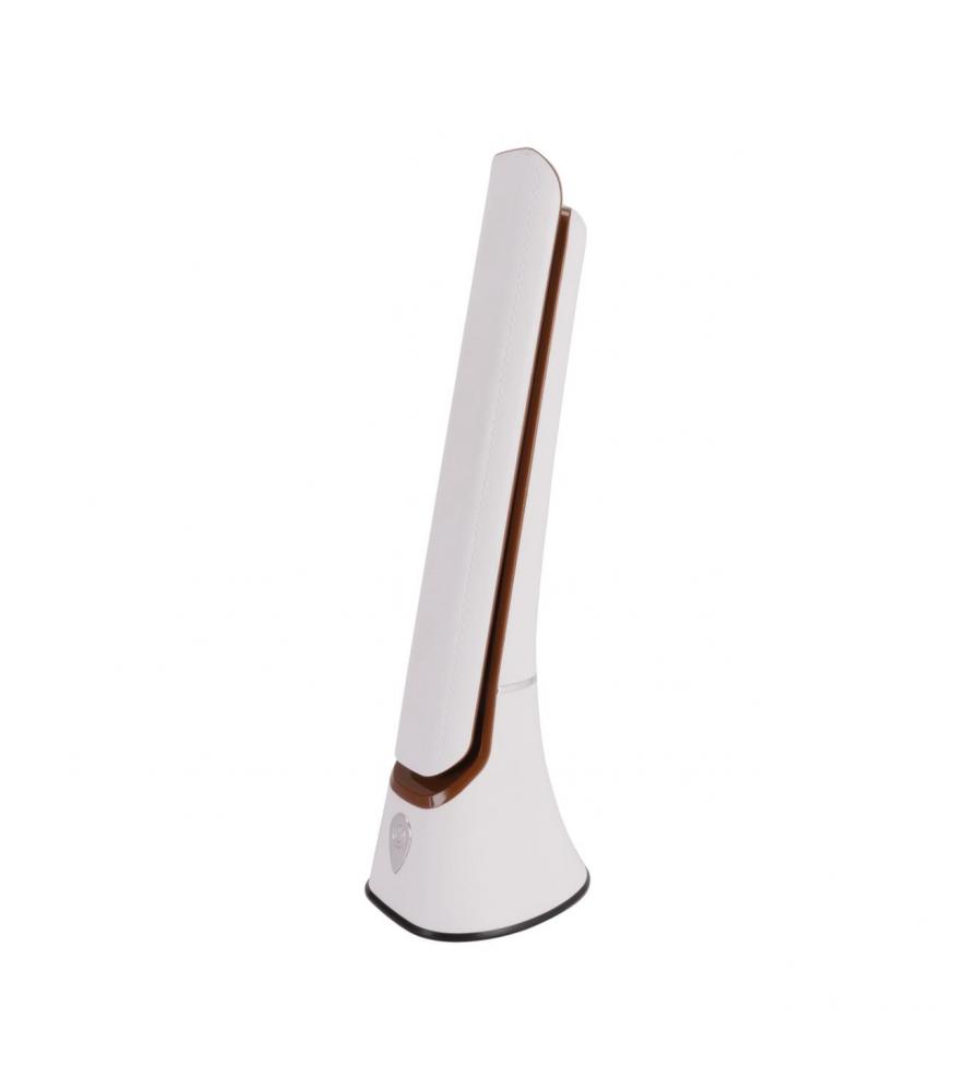 LED desk lamp GIBON white / brawn, brightness and white light adjustable