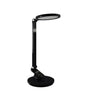 LED desk lamp RAGAS white, brightness and white light adjustable, clock