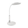 LED desk lamp SAMUEL white, five-stage lighting regulation
