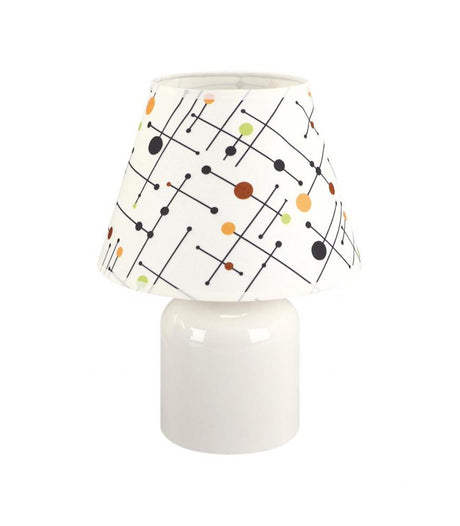 Table lamp IMBIR E14 white