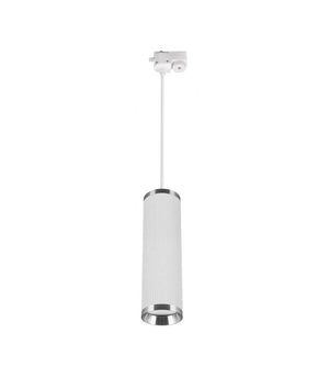 Track luminaire FRIDA TRA 20 GU10 white / chrome, pending 100 cm