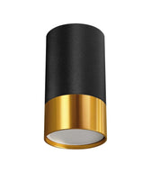 Ceiling luminaire PUZON DWL GU10 black / gold