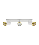 Wall and ceiling luminaire PUZON SPT GU10 2L white / gold