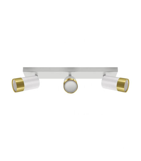 Wall and ceiling luminaire PUZON SPT GU10 2L white / gold