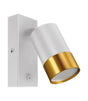 Wall and ceiling luminaire PUZON SPT GU10 white / gold