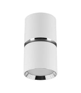 Ceiling luminaire DIOR DWL GU10 white / chrome