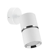 Ceiling luminaire DIOR SPT GU10 white / chrome