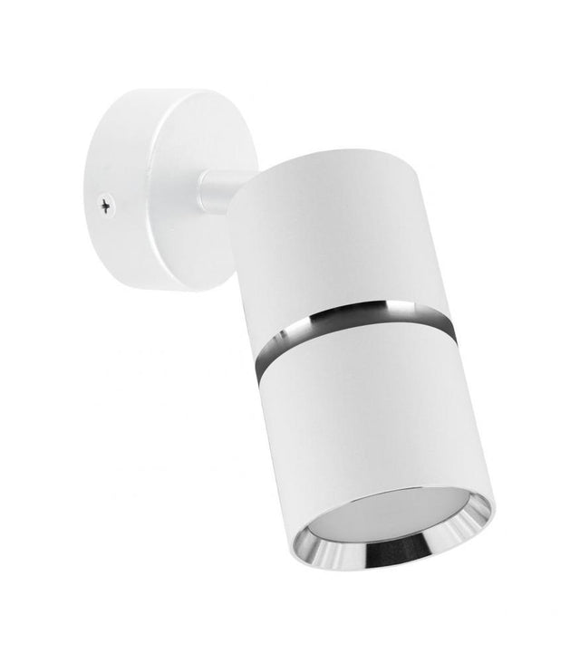 Ceiling luminaire DIOR DWL GU10 white / chrome