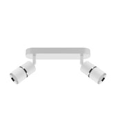 Wall and ceiling luminaire DIOR SPT GU10 2L white / chrome