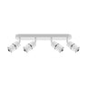 Wall and ceiling luminaire DIOR SPT GU10 3L white / chrome
