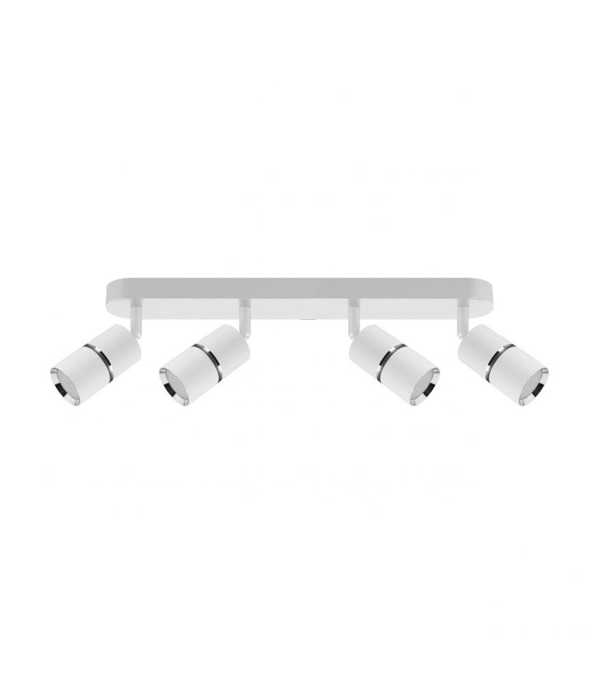 Wall and ceiling luminaire DIOR SPT GU10 3L white / chrome