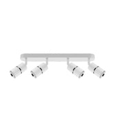 Wall and ceiling luminaire DIOR SPT GU10 3L white / chrome