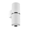 Ceiling luminaire DIOR WLL GU10 white / chrome
