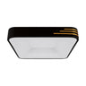 Ceiling LED luminaire LIBRUS D 24W NW - black / gold, neutral white light