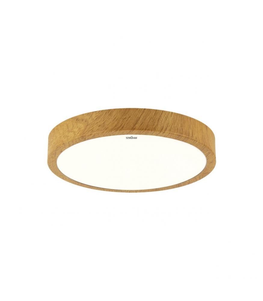 Ceiling LED luminaire ATUT C 18W NW oak