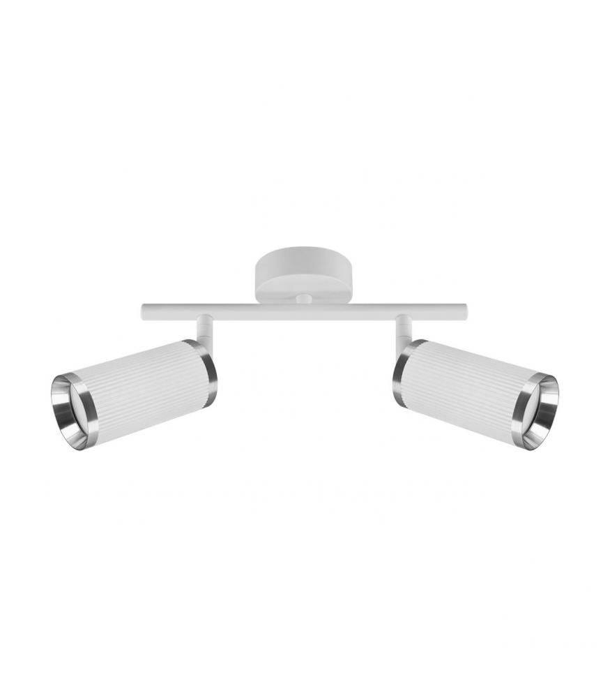 Ceiling luminaire FRIDA SPT GU10 white / chrome