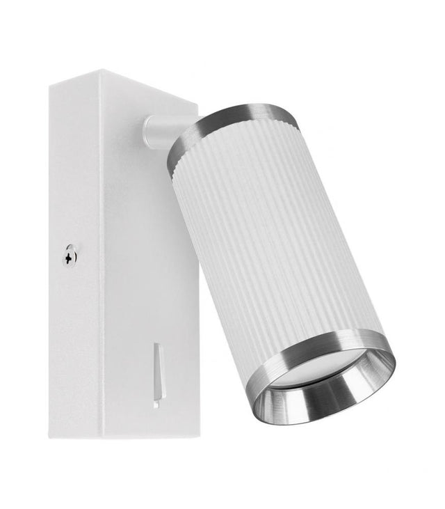 Wall and ceiling luminaire FRIDA SPT GU10 white / chrome